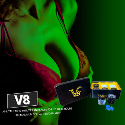 Dos comprimidos super da energia de V8 dos comprimidos de Viagra dos homens de V8 cuidados médicos ervais dos EUA